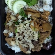 เมนูของร้าน ข้าวแห้งล้านฟ้า(แจ็คกี้)
