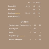 เมนู Mama Cafe Homepro Fashion Mall