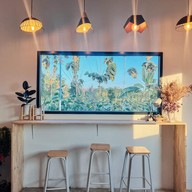 บรรยากาศ กาแฟบ้านดอกไม้