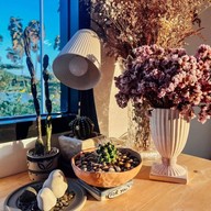 บรรยากาศ กาแฟบ้านดอกไม้