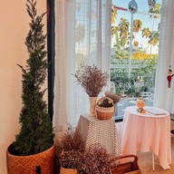 บรรยากาศ กาแฟบ้านดอกไม้