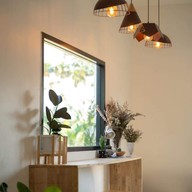 บรรยากาศ กาแฟบ้านดอกไม้