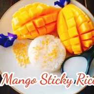 ข้าวเหนียวมะม่วง ขนมหวาน และอาหาร @ปล์ามการ์เด้นท์5