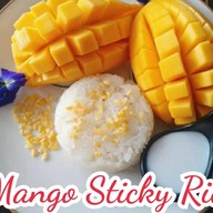 ข้าวเหนียวมะม่วง ขนมหวาน และอาหาร @ปล์ามการ์เด้นท์5