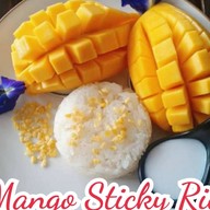 ข้าวเหนียวมะม่วง ขนมหวาน และอาหาร @ปล์ามการ์เด้นท์5