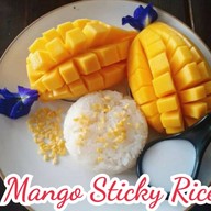 ข้าวเหนียวมะม่วง ขนมหวาน และอาหาร @ปล์ามการ์เด้นท์5