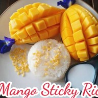 ข้าวเหนียวมะม่วง ขนมหวาน และอาหาร @ปล์ามการ์เด้นท์5
