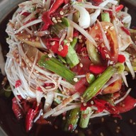 เมนูของร้าน ตำแสบปาก ไก่ย่างแซ่บใหญ่ สาขา 5 บ้านสวนหนองผึ้ง