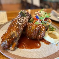 เมนูของร้าน สวนผัก โอ้กะจู๋ สันทราย