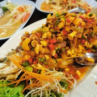 ไก่บ้านย่างเขาสวนกวาง"ป๋านึก" หัวตะเข้