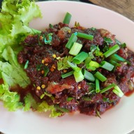 เมนูของร้าน ลาบ ส.จ.