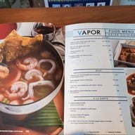 เมนู Vapor