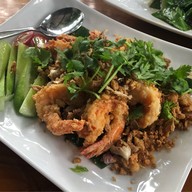 เมนูของร้าน ร้านสี่สหาย หัวหิน