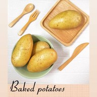 มันเผาอบชีสไส้แตก (Potato Favor) Clean Vegan