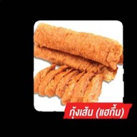 เมนูของร้าน ลูกชิ้นทอดกรอบ+ข้าวอิ่มระเบิด ไจแอ้น