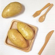 มันเผาอบชีสไส้แตก (Potato Favor) Clean Vegan