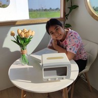 บรรยากาศ White House Cafe' Chainat