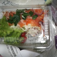 เมนูของร้าน ยำแซ่บ กุ้ง-แซลมอลดองซีอิ๊วจัดจ้านบ้านพี่บัส สาขา1