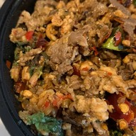 เมนูของร้าน กะเพรากระทะเหล็ก [KAPHRAO IRON PAN] สาธุประดิษฐ์