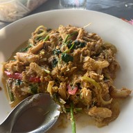 เมนูของร้าน ผัดไทยชายคลอง