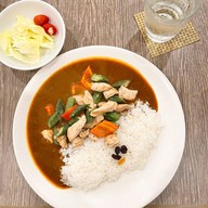 เมนูของร้าน Aoringo Japanese Curry Place ตึกธนิยะ พลาซา ชั้น 4