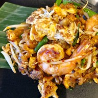 เมนูของร้าน ผัดไทยกระทะเหล็ก