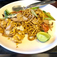 เมนูของร้าน ผัดไทยกระทะเหล็ก