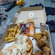 เมนูของร้าน เจ้าจุก ข้าวหมูทอด(ข้าวห่อ 35 บาท) เตาปูน