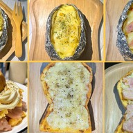 มันเผาอบชีสไส้แตก (Potato Favor) Clean Vegan