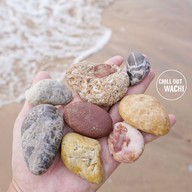 บรรยากาศ หาดหินหลากสี