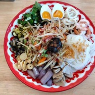 เมนูของร้าน ส้มตำแม่คะนิ้ง