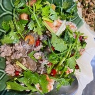 เมนูของร้าน ร้านนวลอนงค์ ลาบไก่งวง