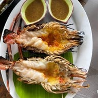 เมนูของร้าน ร้านคานเรือ(กุ้งเผา)