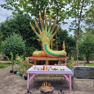 บรรยากาศ วัดพระพุทธบาทเวินปลา