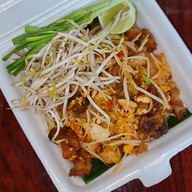 เมนูของร้าน ผัดไทยไชยาและอาหารตามสั่ง