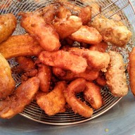 กล้วยทอด มันทอด ตลาดอุดมกิตต์2