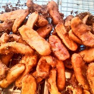 กล้วยทอด มันทอด ตลาดอุดมกิตต์2