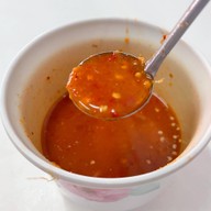 เมนูของร้าน ข้าวมันไก่ทอดเจ๊แกะ