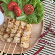 ปลาปิ้ง แซลม่อนย่าง ศาลากลาง