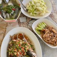 Food or drink of Krua Pla Too Bang Saen