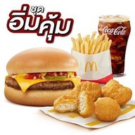 เมนูของร้าน McDonald's อัมรินทร์พลาซ่า ชั้น 1