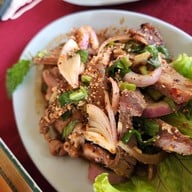 เมนูของร้าน ส้มตำปูเสื่อ