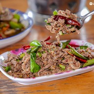 เมนูของร้าน ลาบเป็ด หนองคาย