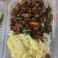 ปลาเผา สามแยกกระบี่น้อย (น้ำจิ้มรสเด็ด) กระบี่