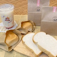 ปังต้าวก้อน  ขนมปังปิ้ง - ปังเย็นแก้วใหญ่ ช้างม่อย