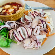 เมนูของร้าน ถาวรซีฟู้ด สมุทรสงคราม