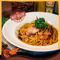 เมนูของร้าน สปาเก็ตตี้ พ่นไฟ (สาขาแรก)