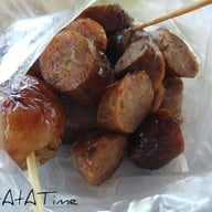 เมนูของร้าน ไส้อั่วคุณนงเยาว์ ปตท. ไอรินทร์