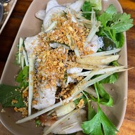 เมนูของร้าน สี่แควกุ้งเผา