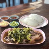 เมนูของร้าน จิ้งนำขาหมู